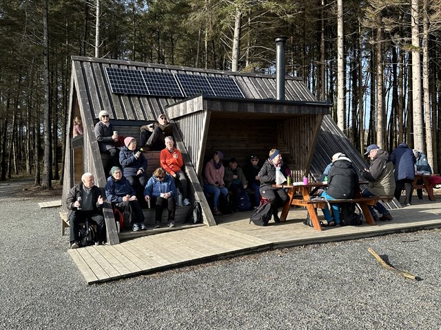 Turgruppe . Sommeravslutning.