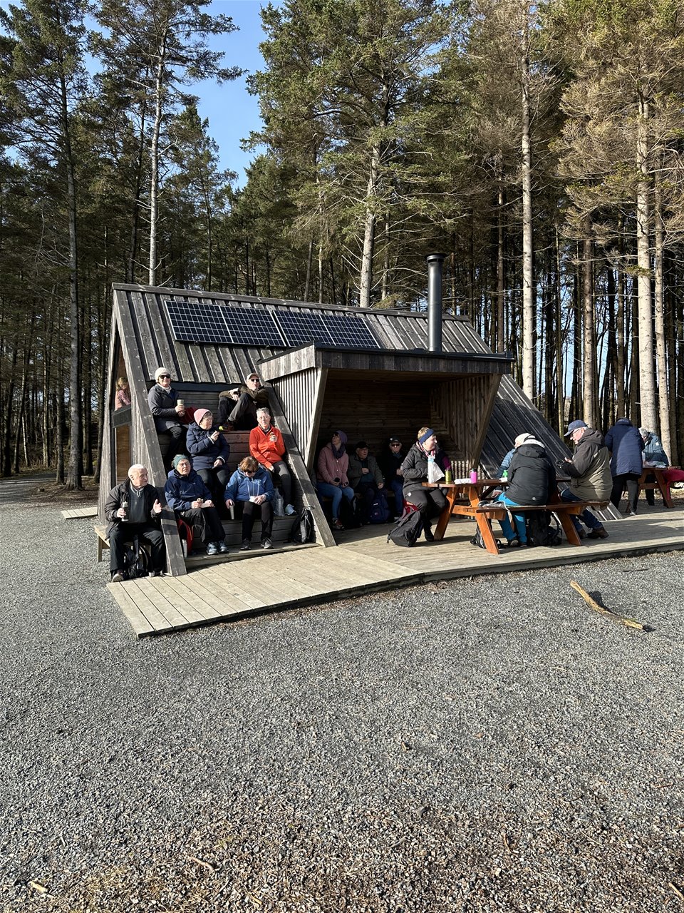 Turgruppe . Sommeravslutning.