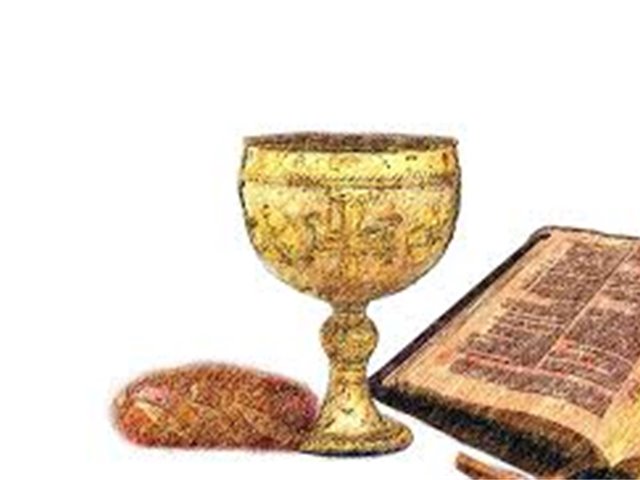 Skjærtorsdag. Felles samling med måltid i Stavanger. Hilde og Torgeir Tveter. Nattverd